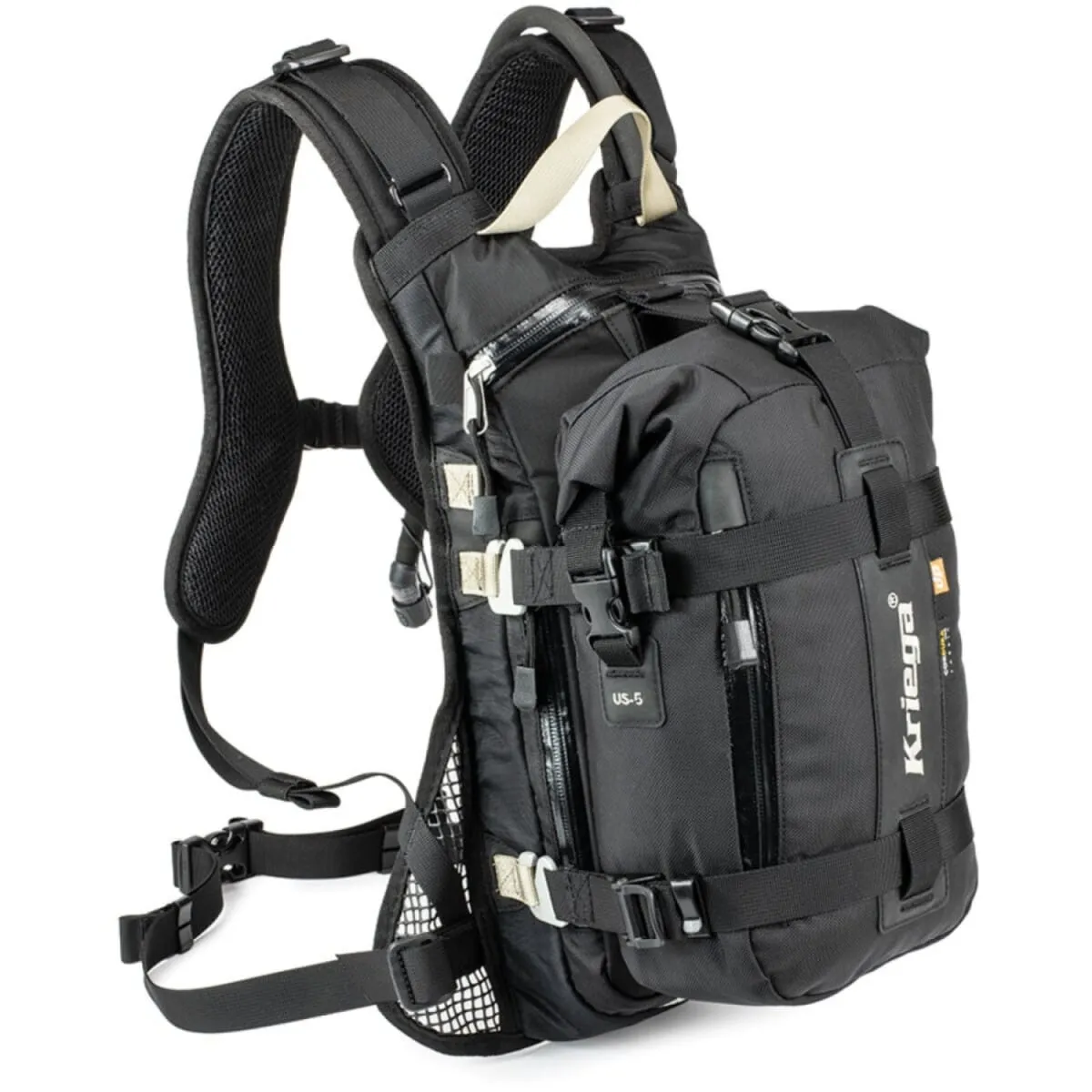 Sac À Dos Moto Kriega Hydro 3 Noir - Sac moto