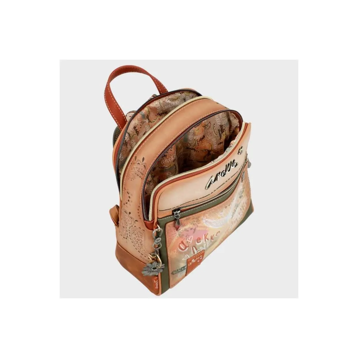Sac à dos 2 compartiments Peace & Love 38835-158 Anekke sur pecari