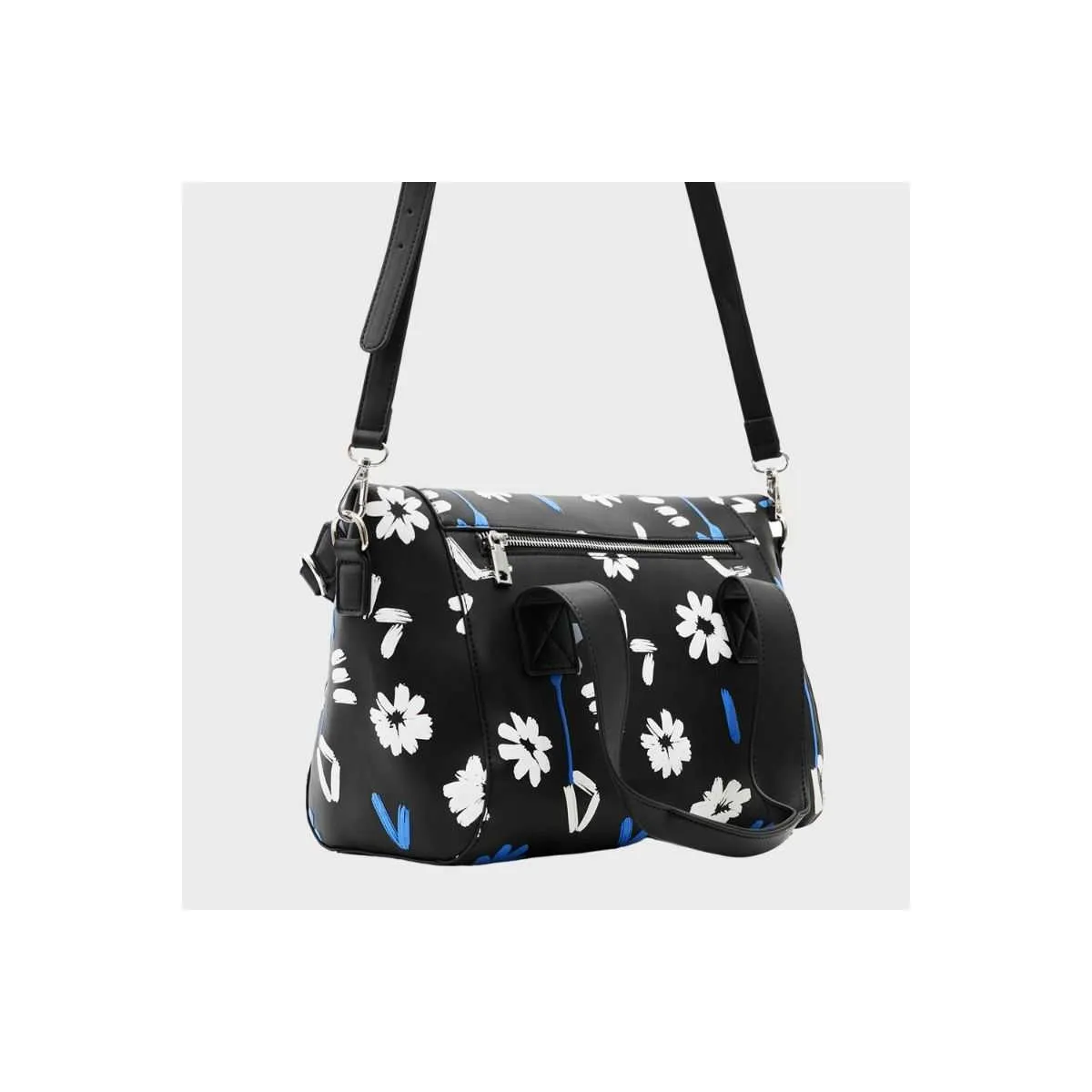 Sac à main pour femme à fleurs 23saxp81 Desigual sur pecari