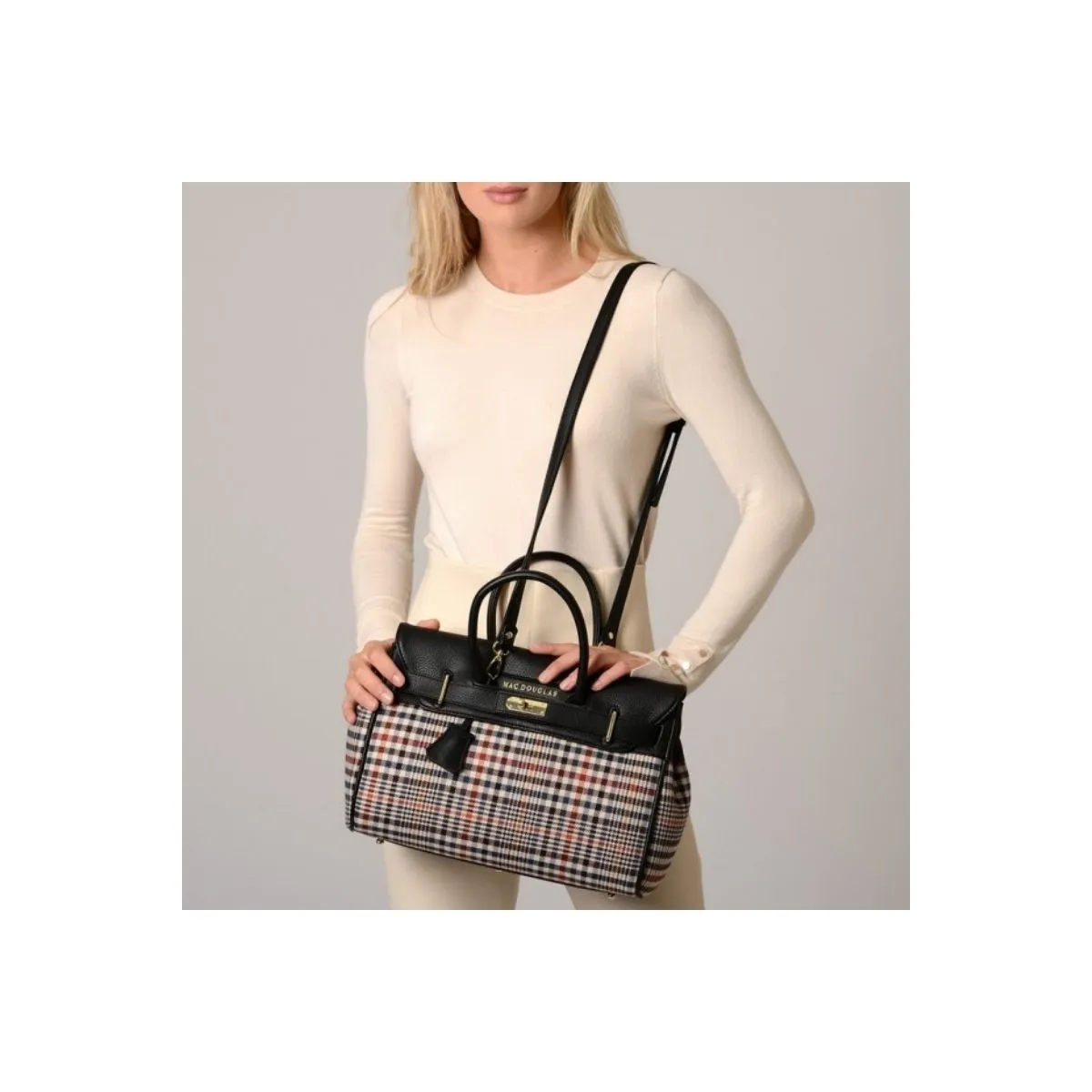 Sac à main écossais Pyla fantasia xs Mac Douglas - Pecari