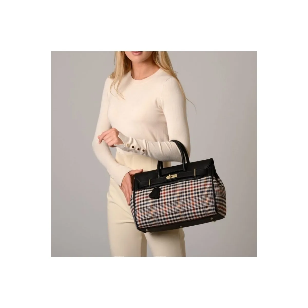 Sac à main écossais Pyla fantasia xs Mac Douglas - Pecari