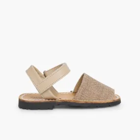 Sandales Avarcas Enfants Tissu