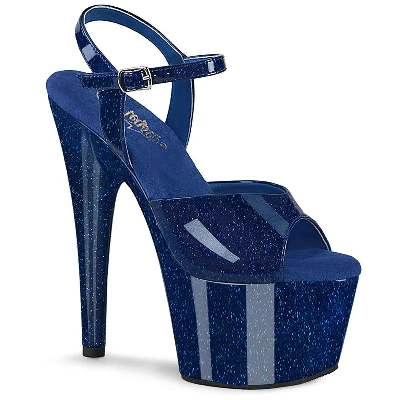 Sandales multi-couleurs paillettes adore