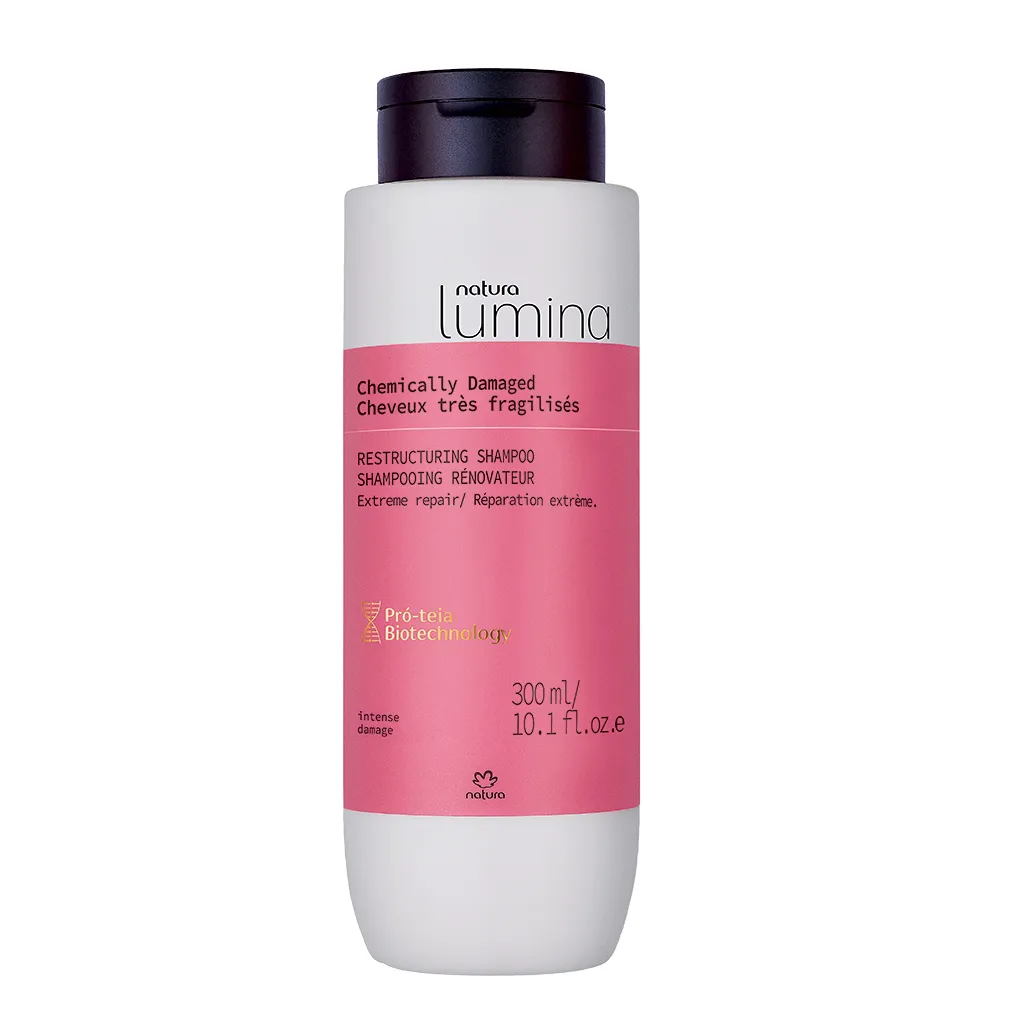 Shampooing rénovateur pour cheveux très abîmés - Natura Lumina