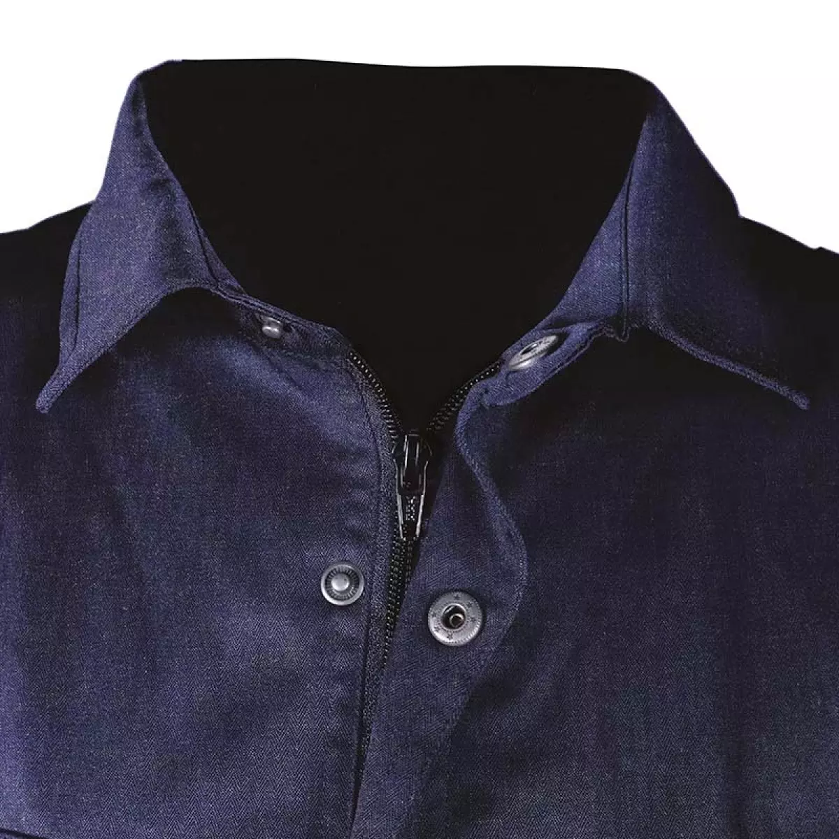 Surchemise Moto Harisson Battle Bleu - Chemise moto