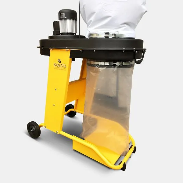 Système d&#039;extraction BAMATO AB-550 avec jeu d&#039;adaptateurs et 5 sacs à copeaux AB-550_SET2 acheter à bas prix 