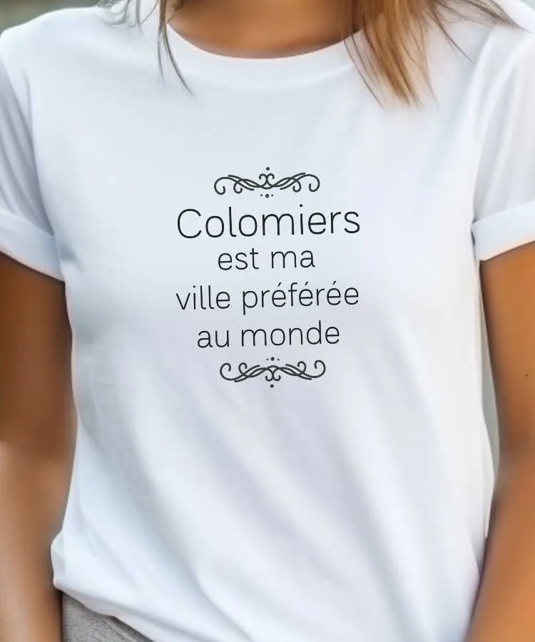 T-Shirt Colomiers est ma ville préférée au monde