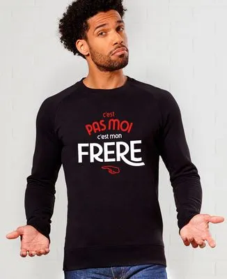 T-Shirt femme C'est pas moi c'est mon frère