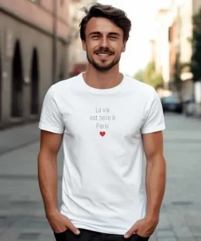 T-Shirt La vie est belle à Paris