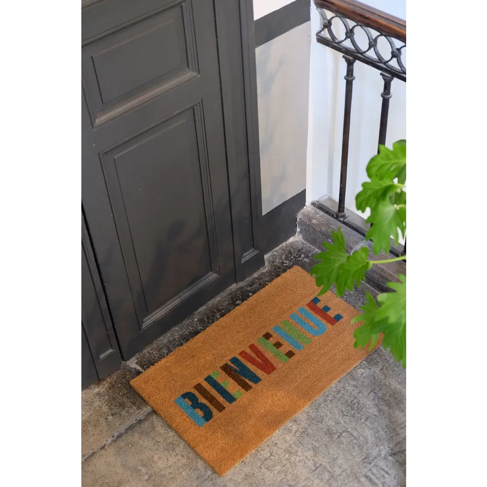 Tapis eco-co 75x45 bienvenue