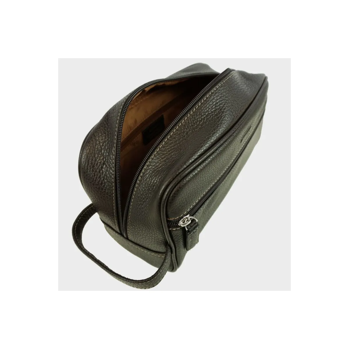 Trousse de toilette en cuir Katana - Pecari