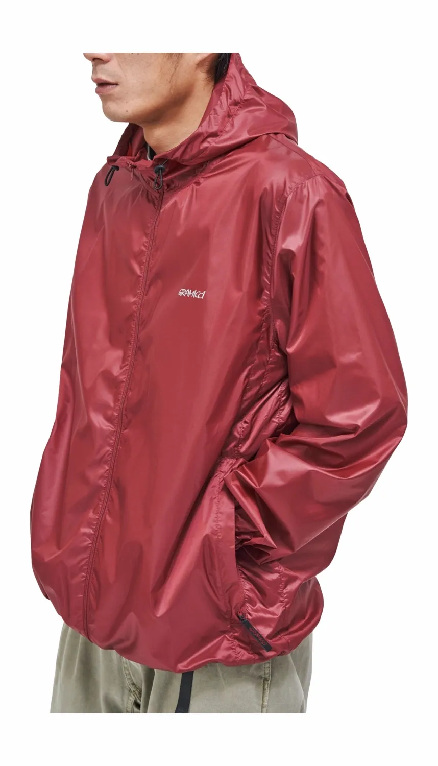 Veste Gramicci Unisex Packable Windbreaker Taupe