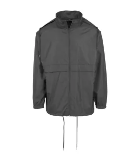 Veste matelassée windbreaker homme noir Build Your Brand